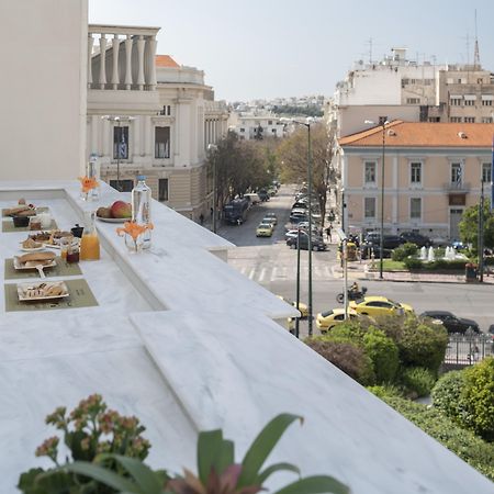 Coco-Mat Athens Jumelle Hotel Exterior foto View from the balcony of the hotel